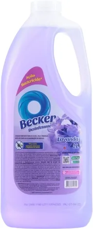 BECKER DESINFETANTE LAVANDA 02 LITROS