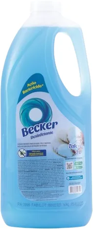 BECKER DESINFETANTE TALCO 02 LITROS