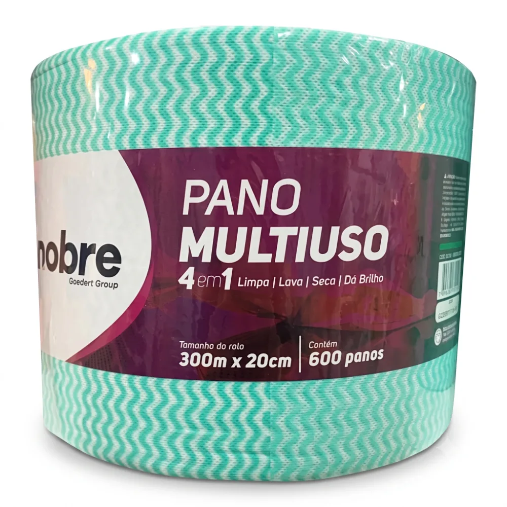 ROLO DE PANO PERFEX VERDE 20 X 300 METROS