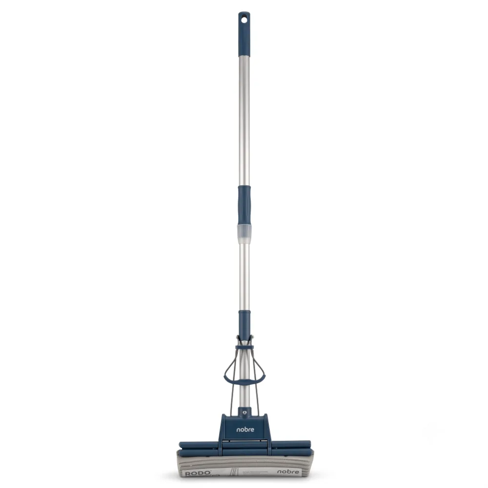 RODO MÁGICO 27cm. (espremedor duplo/cabo metalico . 1,20m.) - Nobre