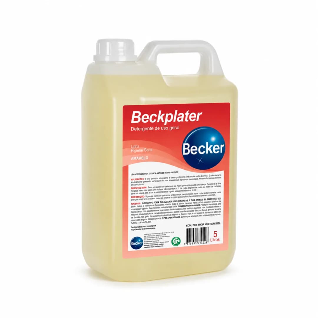 DETERGENTE NEUTRO BECKPLATER - BB 05 LITROS