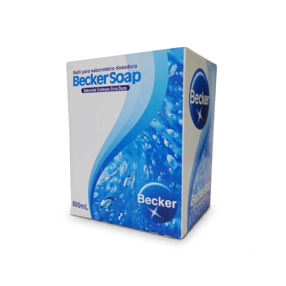 BECKSOAP CREMOSO ERVA DOCE CX - 800ML