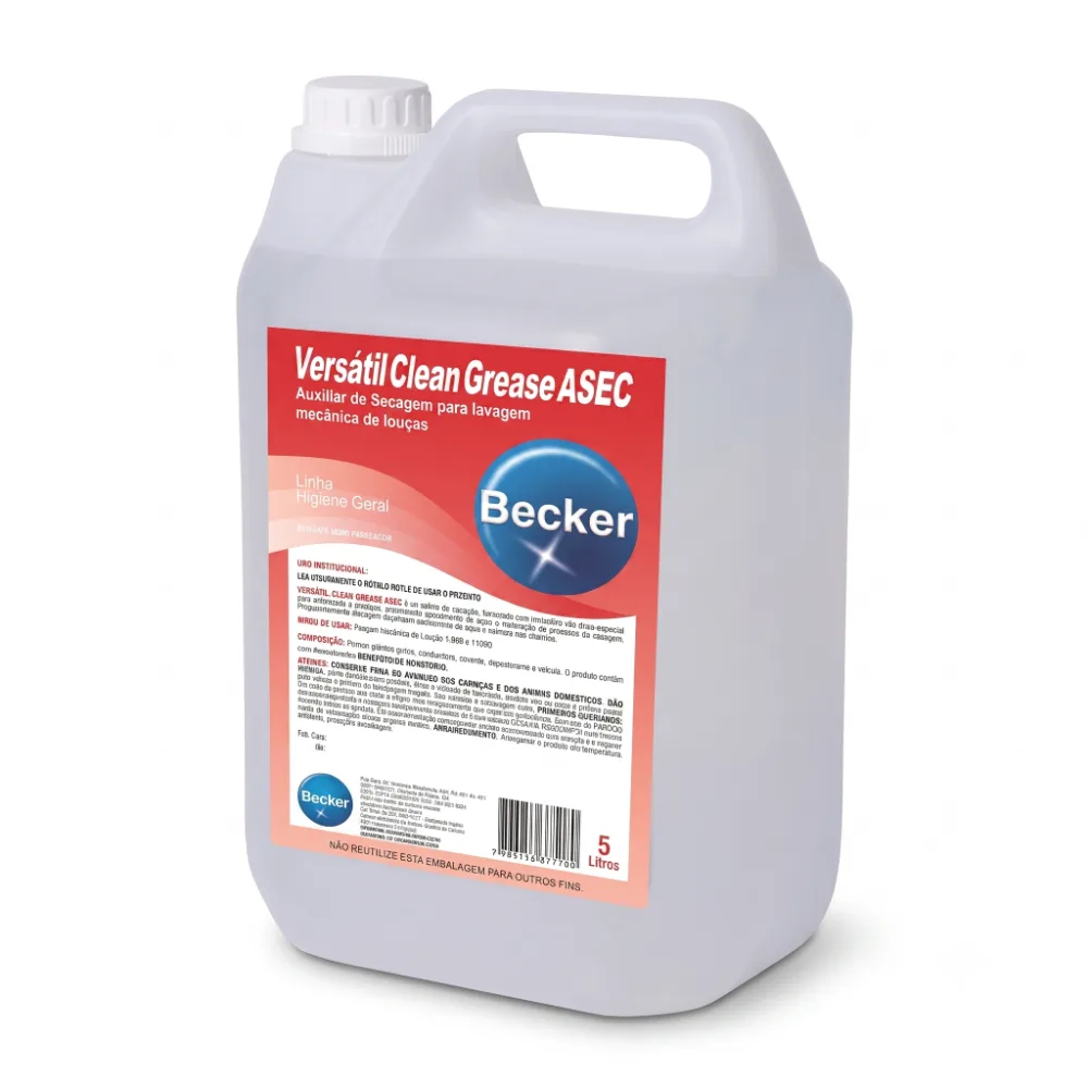 SECANTE ABRILHANTADOR VERSATIL CLEAN CREASE ASEC - BB 05 LITROS