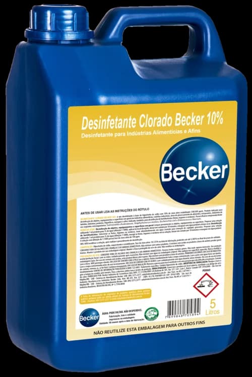 DESINFETANTE USO GERAL CLOROBECKER SPUMA - BB 05 LITROS