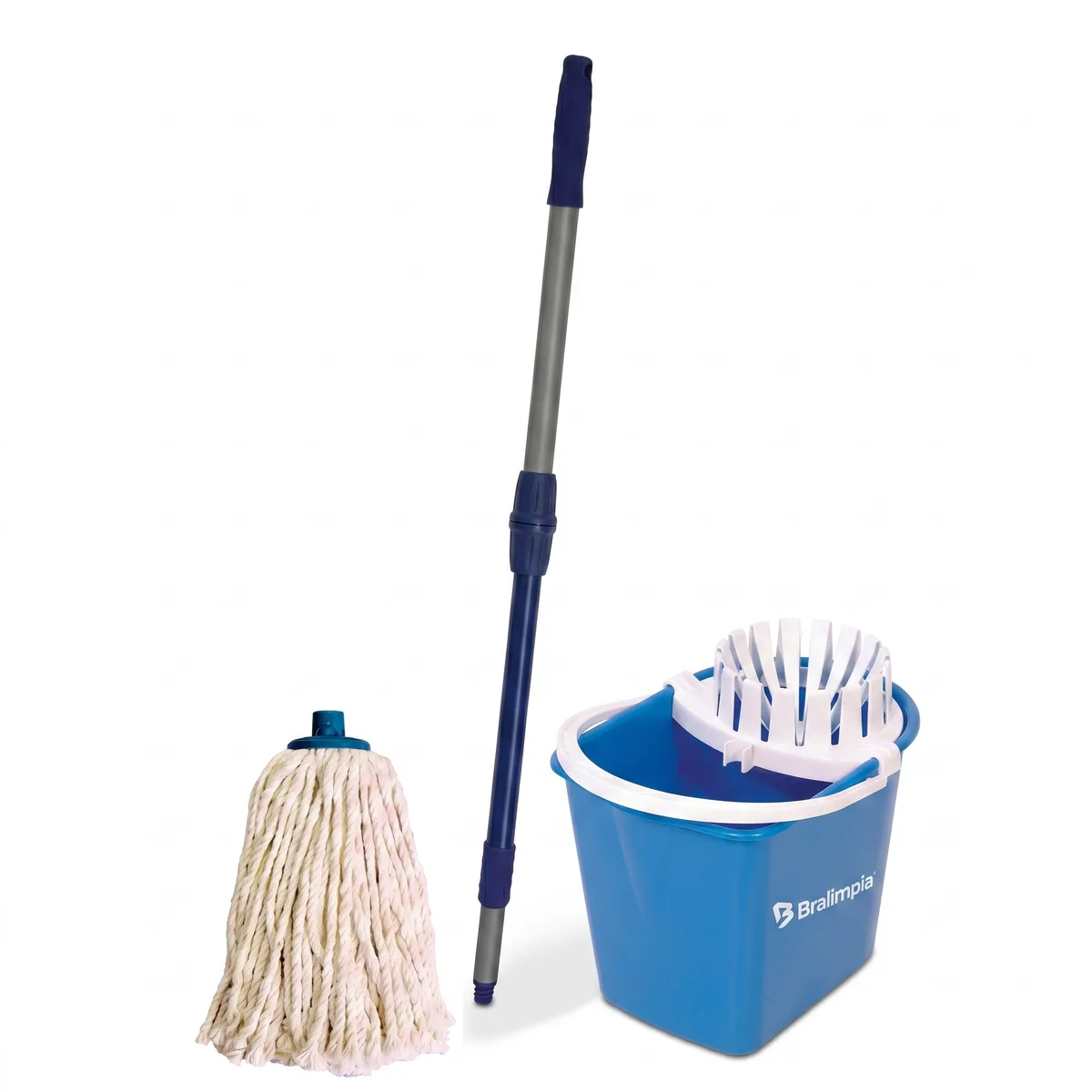 CONJUNTO DE LIMPEZA MOPINHO AZUL