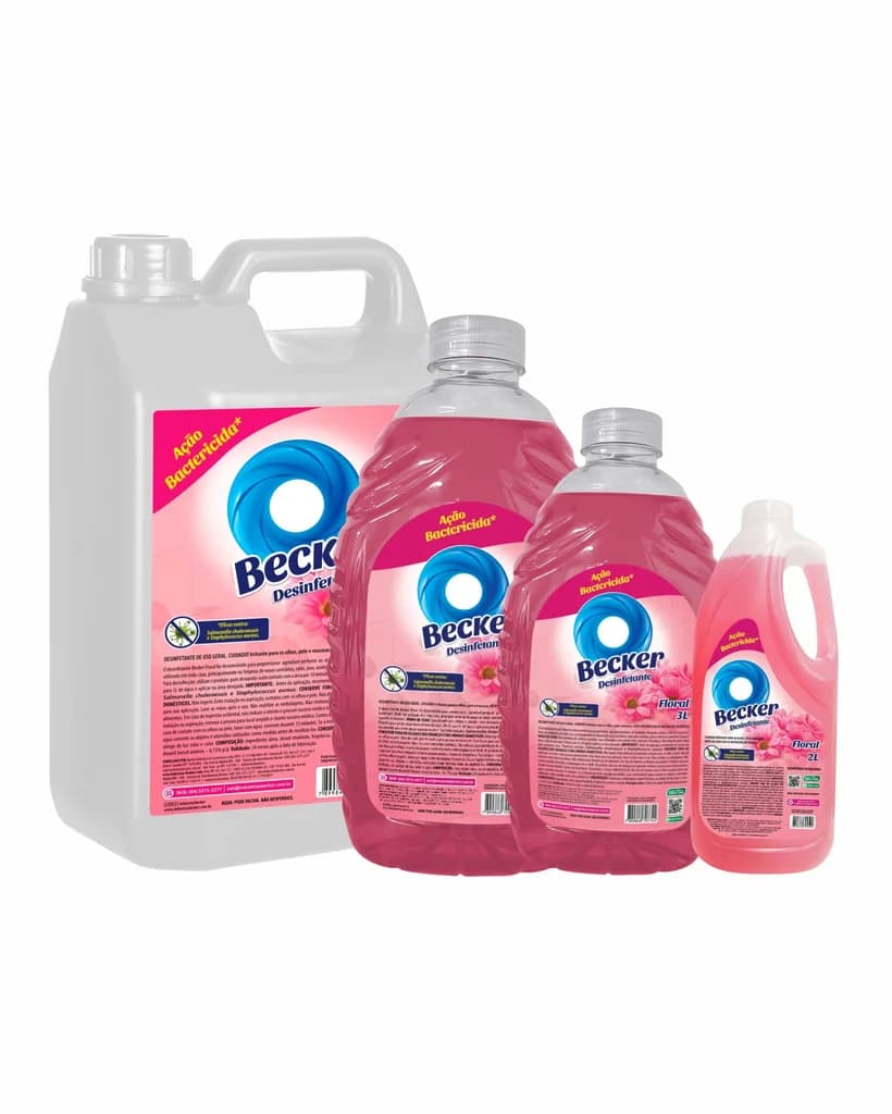BECKER DESINFETANTE FLORAL 5LTS