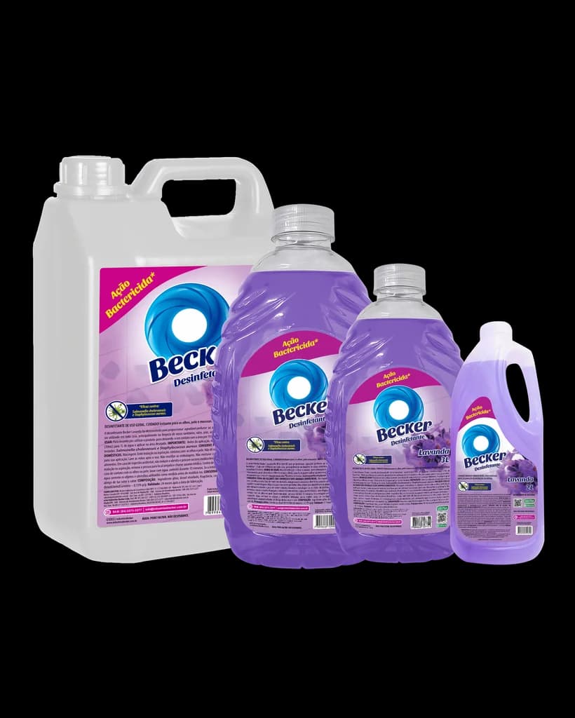 BECKER DESINFETANTE LAVANDA 05 LTS