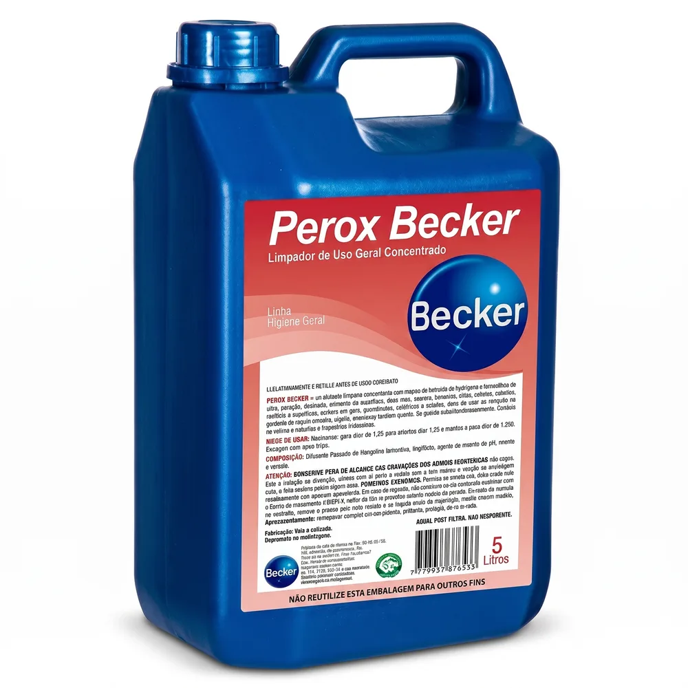 LIMPADOR OXIGENADO - PEROX BECKER BB 05 LITROS
