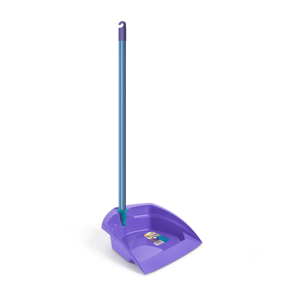 PA DE LIXO COLETORA PLASTICA C/CABO - PRIMAVERA