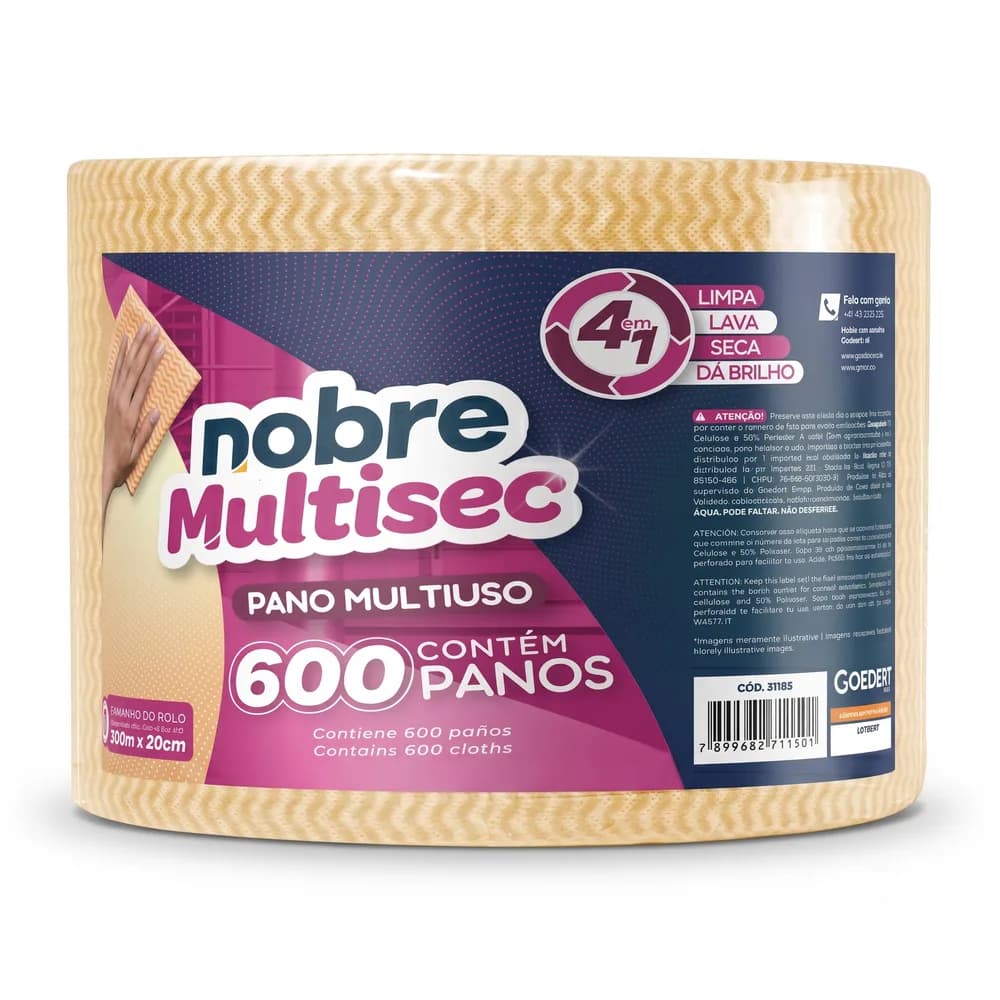 ROLO DE PANO PERFEX 20 X 300 METROS