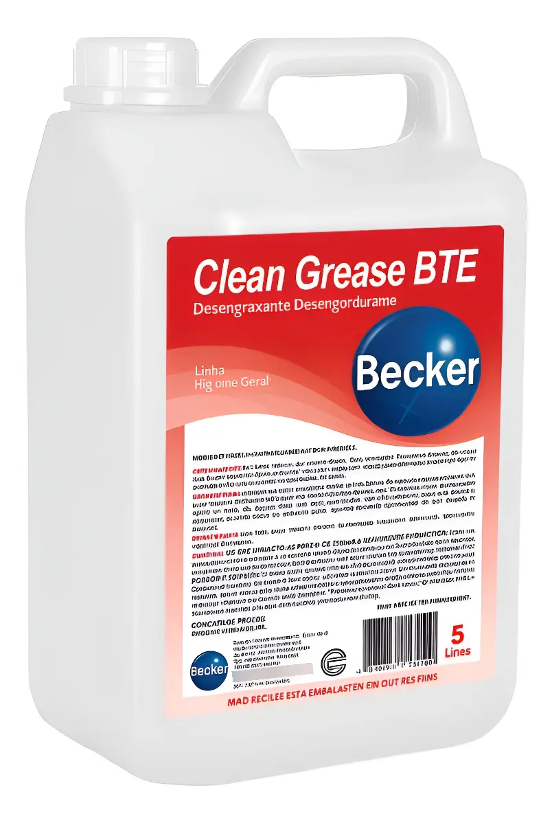DETERGENTE NEUTRO CLEAN GREASE - BTE BB 05 LITROS